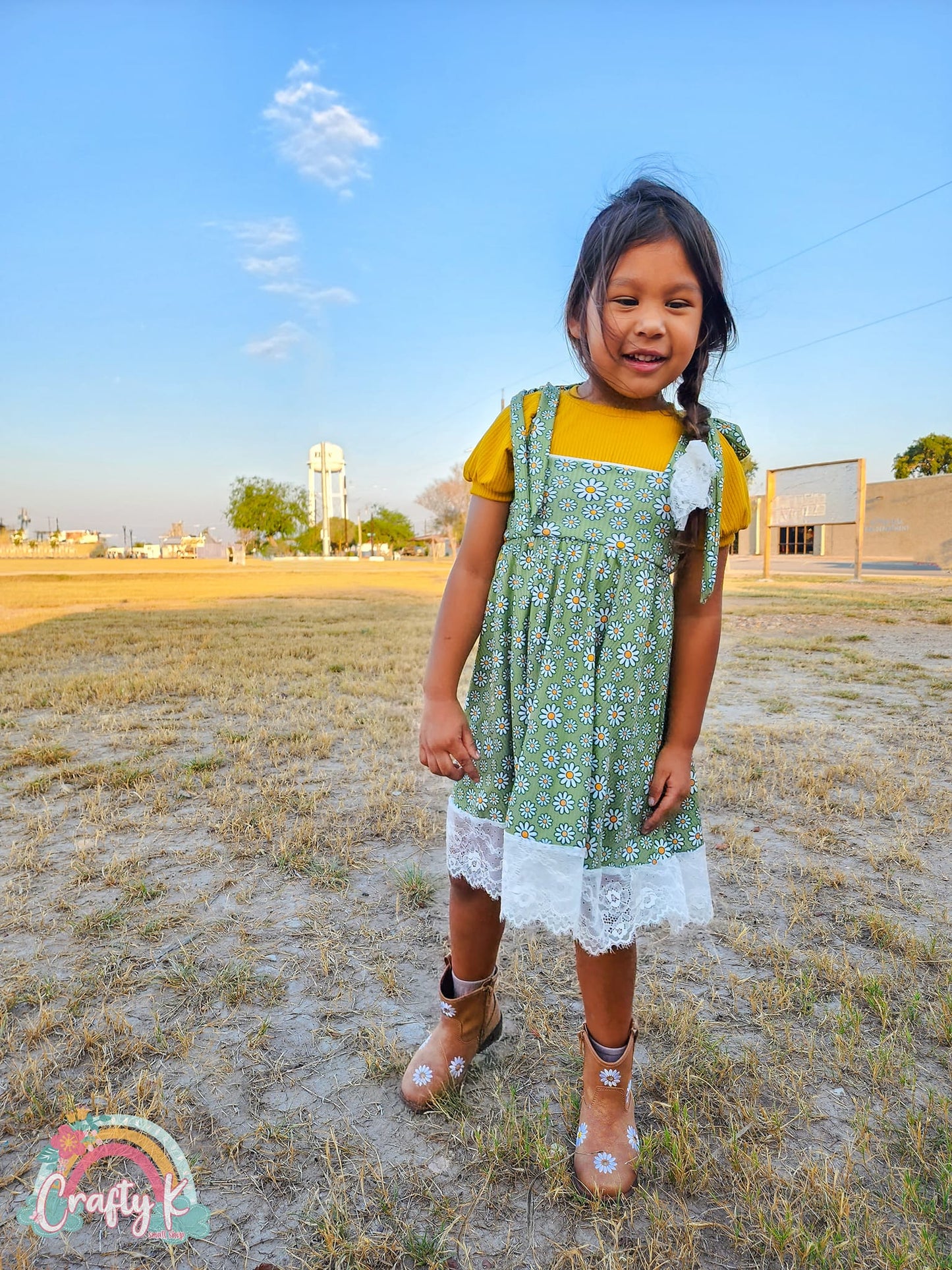 Youth Flora Romper & Dress PDF