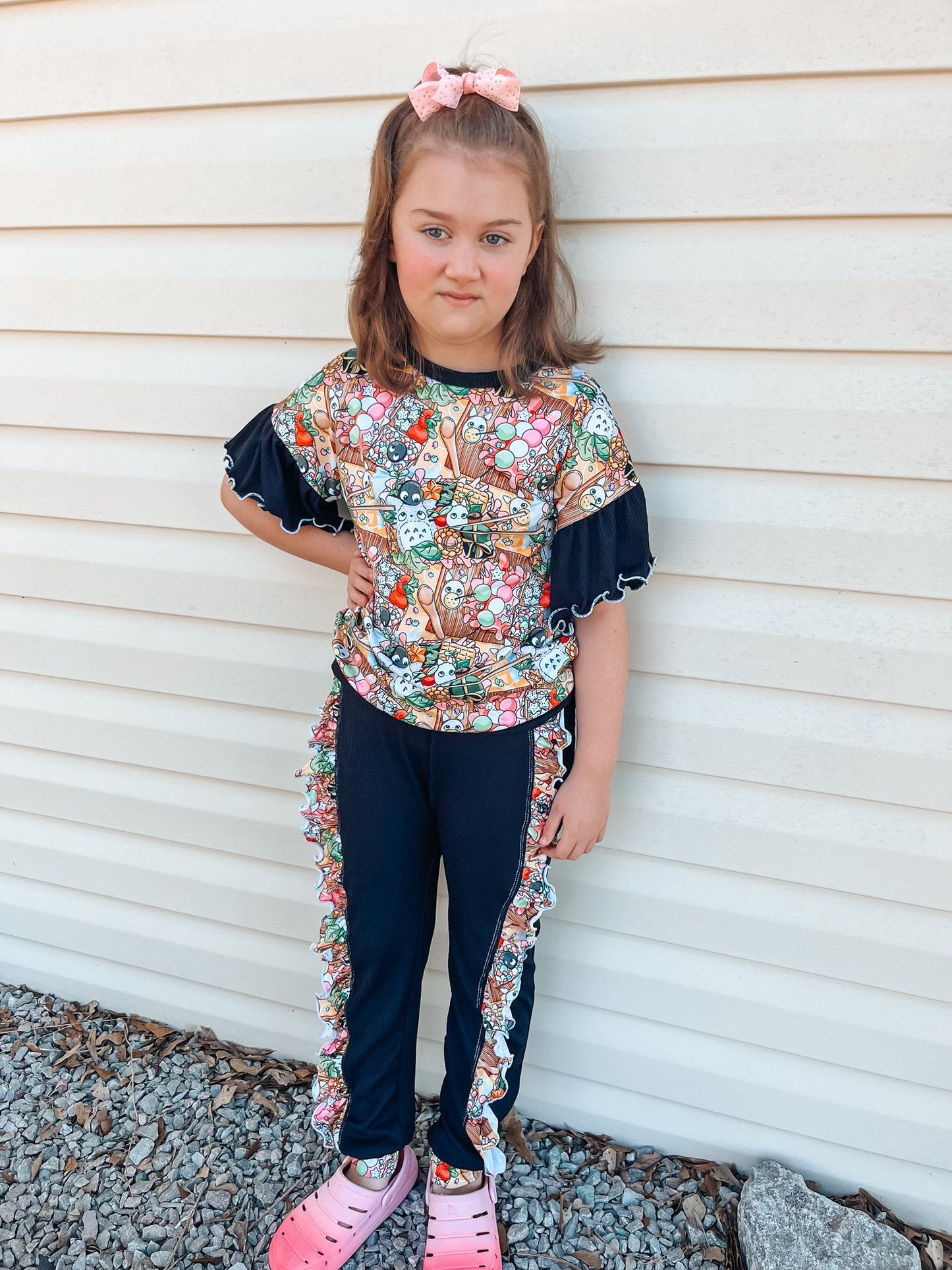 Youth Dakota Ruffle Dolman PDF