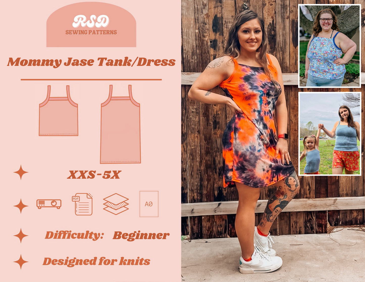Mommy Jase Tank/Dress PDF