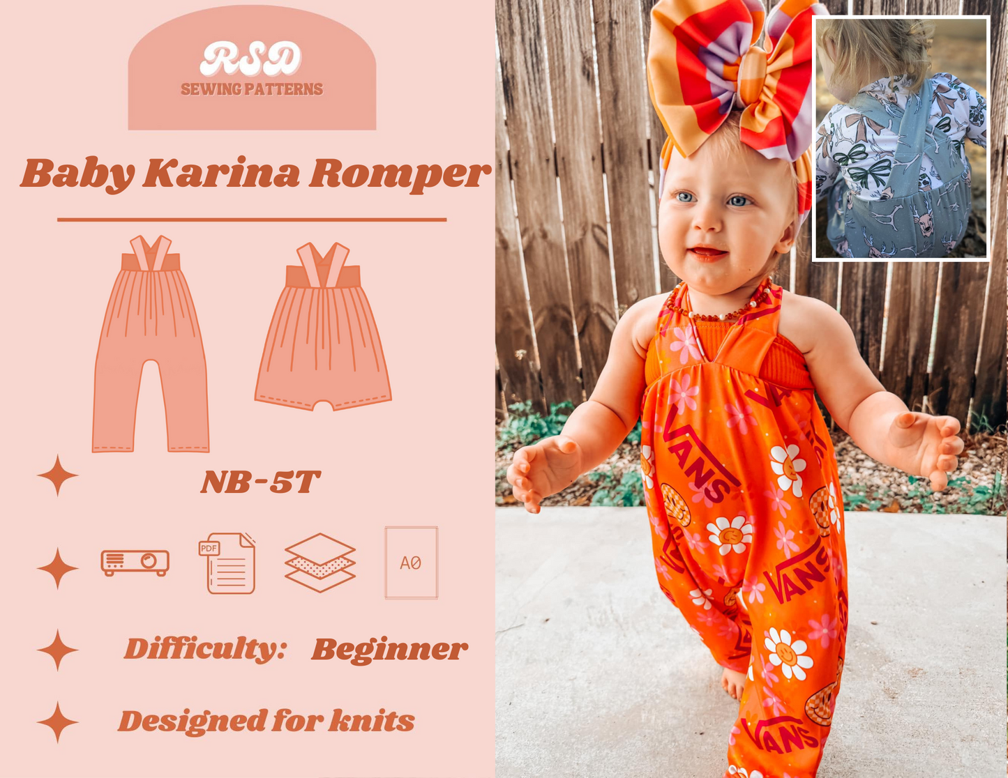 Baby Karina Romper PDF