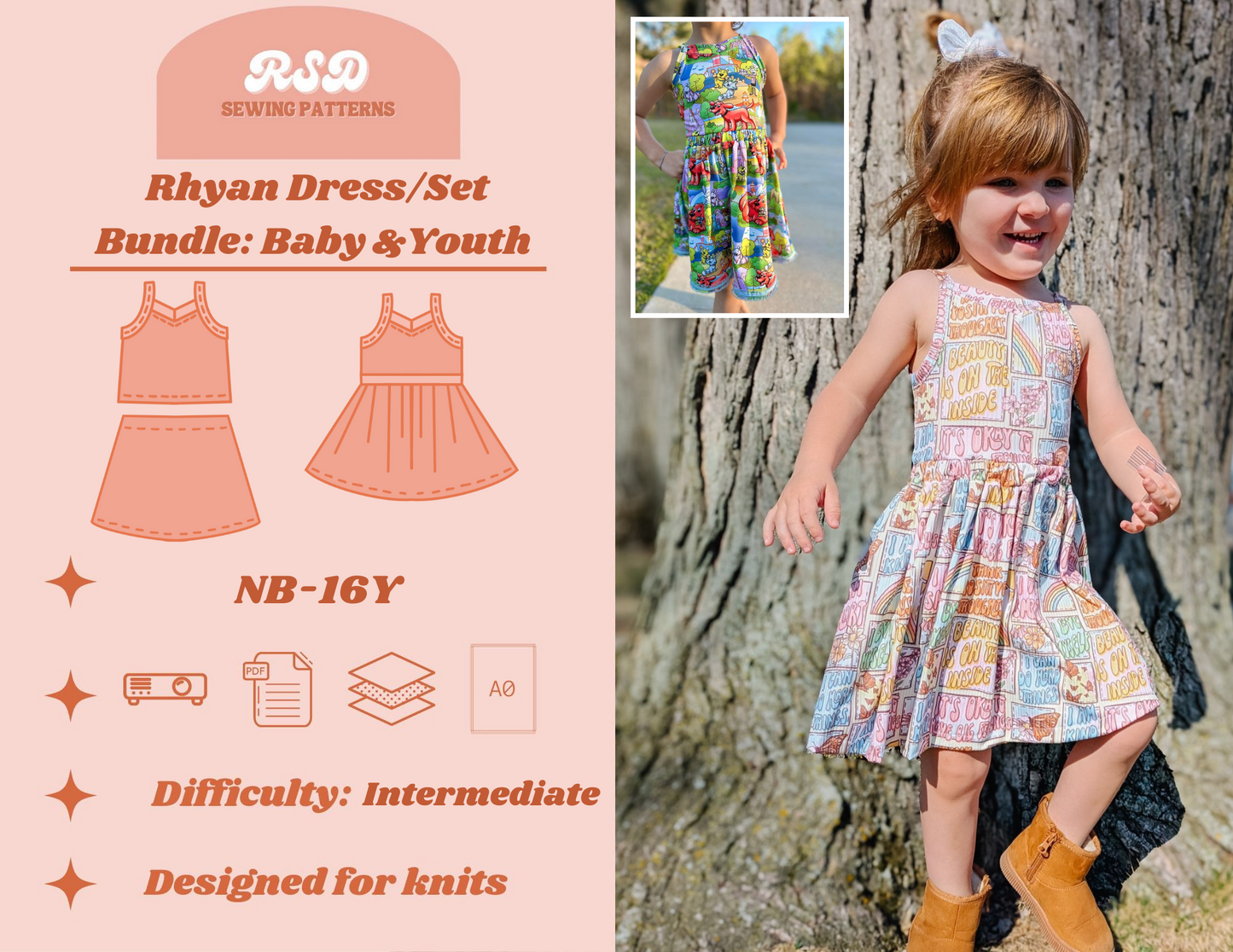 Baby & Youth Rhyan Dress/Set Bundle PDF