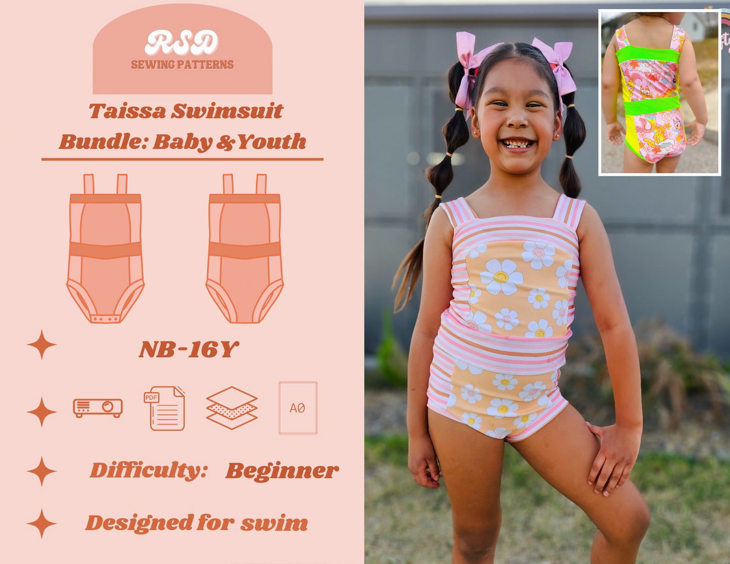 Baby & Youth Taissa Swimsuit Bundle PDF