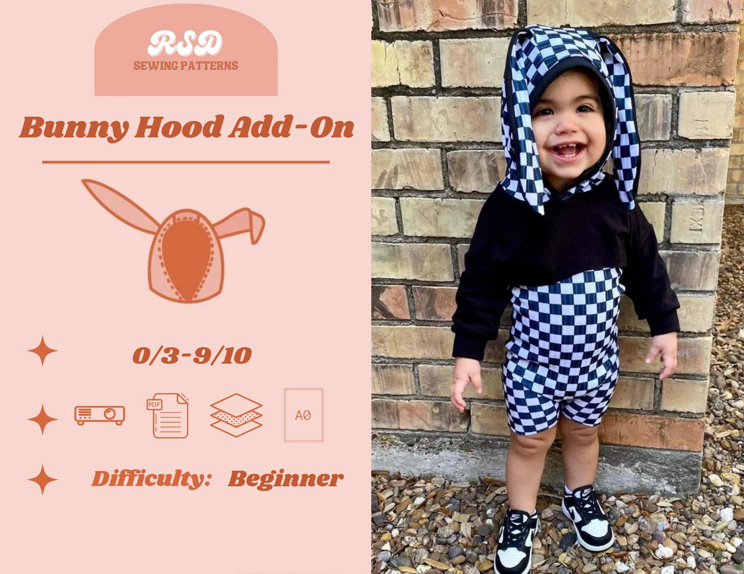 Bunny Hood ADD ON (HOOD EARS ONLY) PDF