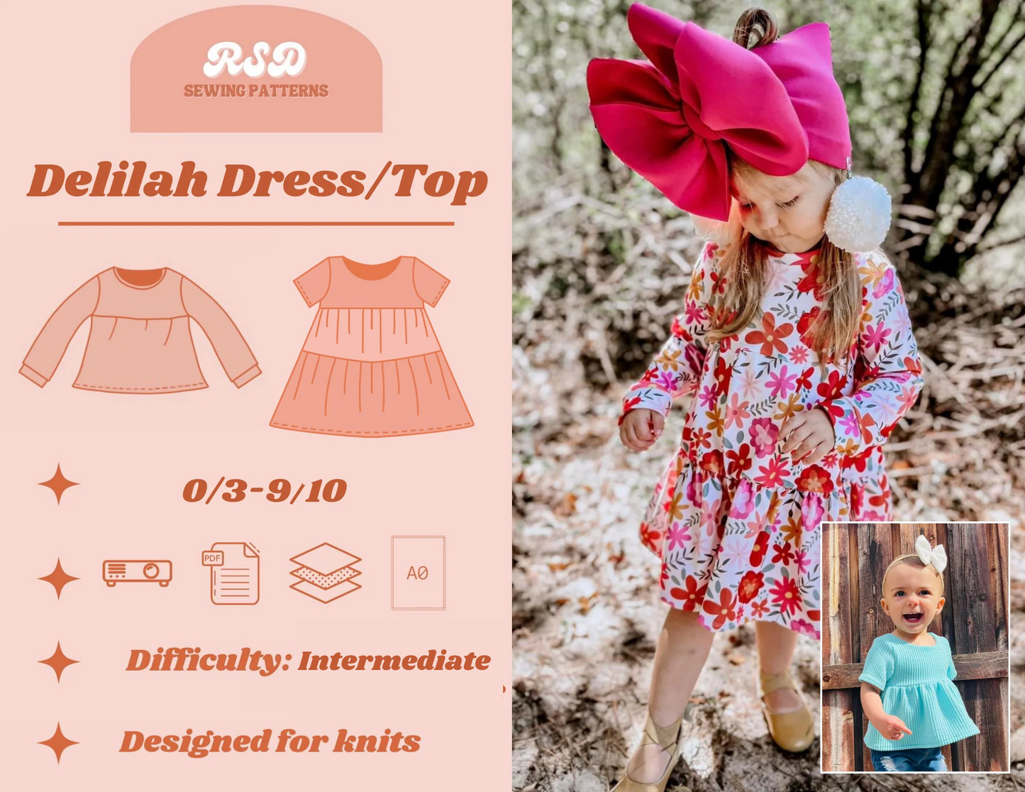 Delilah Dress/Top PDF