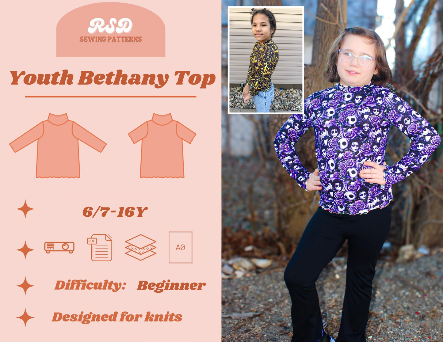 Youth Bethany Top PDF