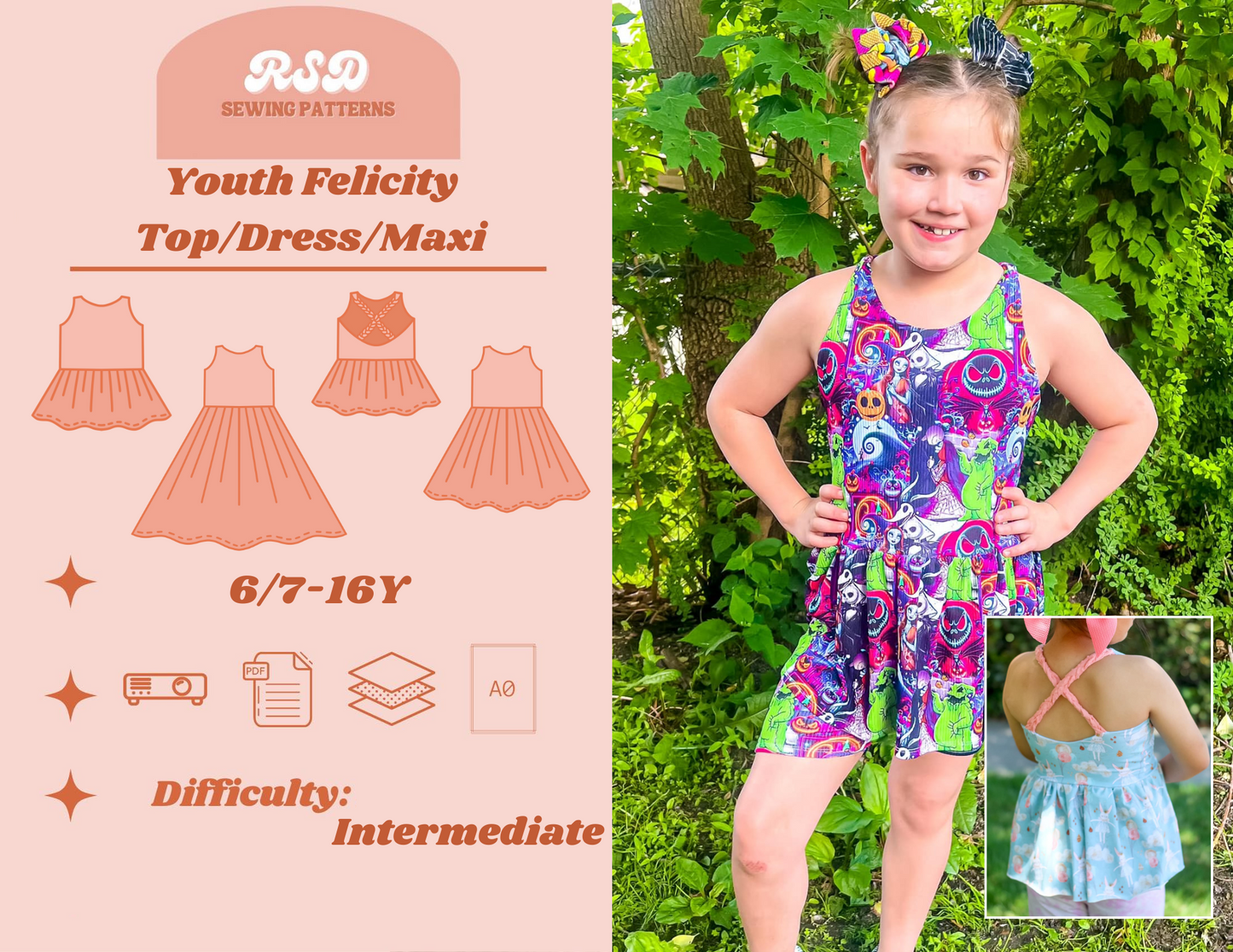 Youth Felicity Top/Dress/Maxi PDF