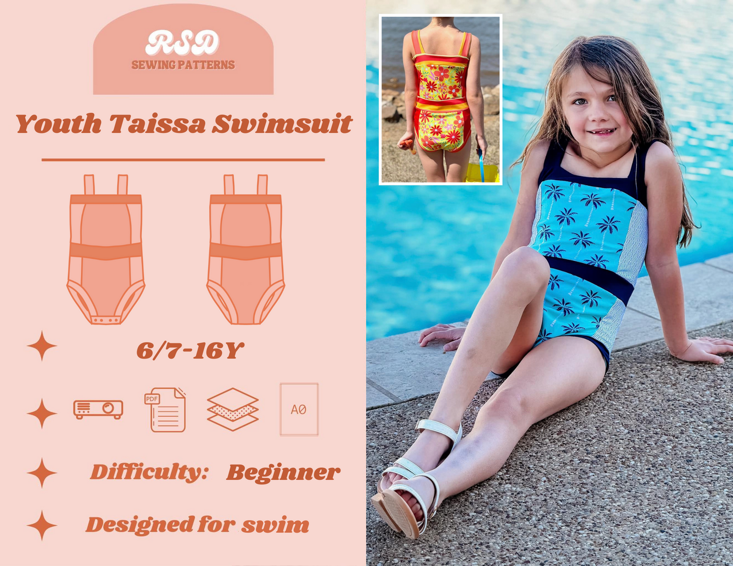 Youth Taissa Swimsuit PDF