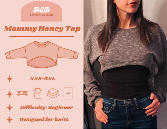 Mommy Honey Top  PDF