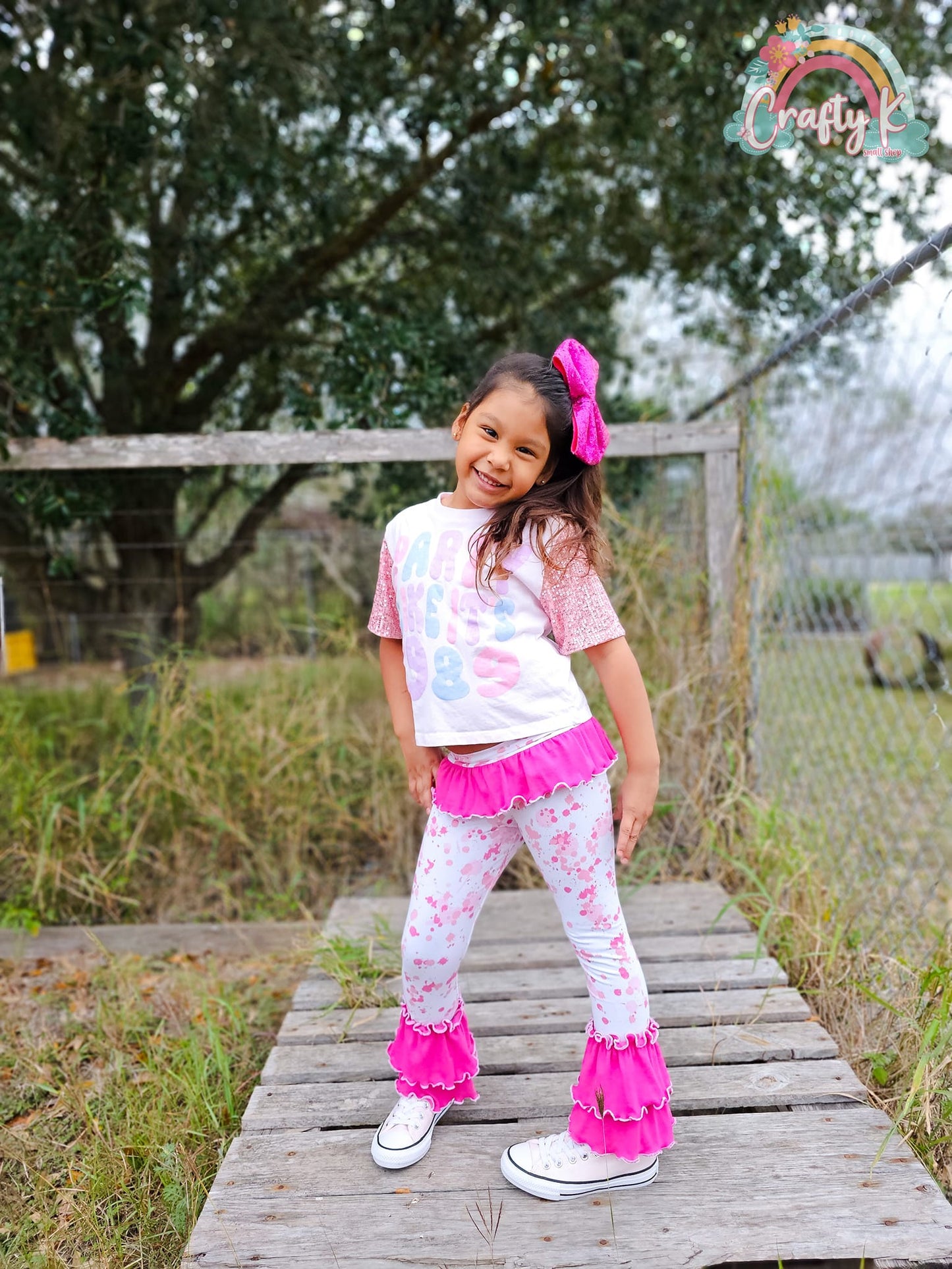 Youth Aspen Ruffle Leggings PDF