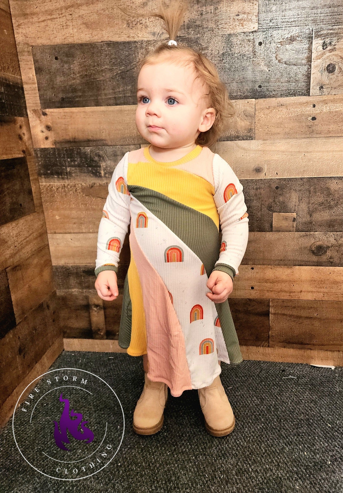 Baby Rainbow Dress PDF