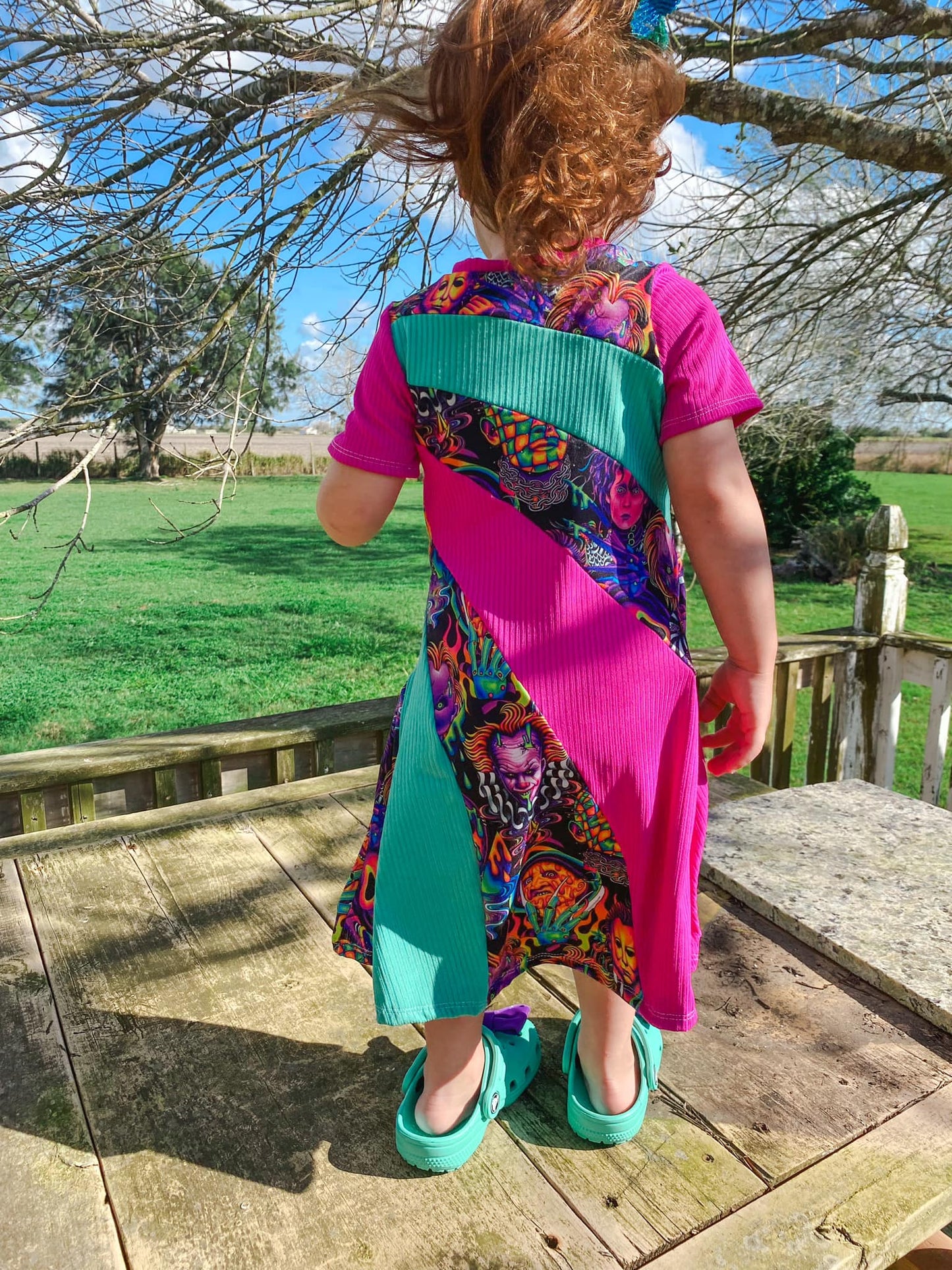 Baby Rainbow Dress PDF