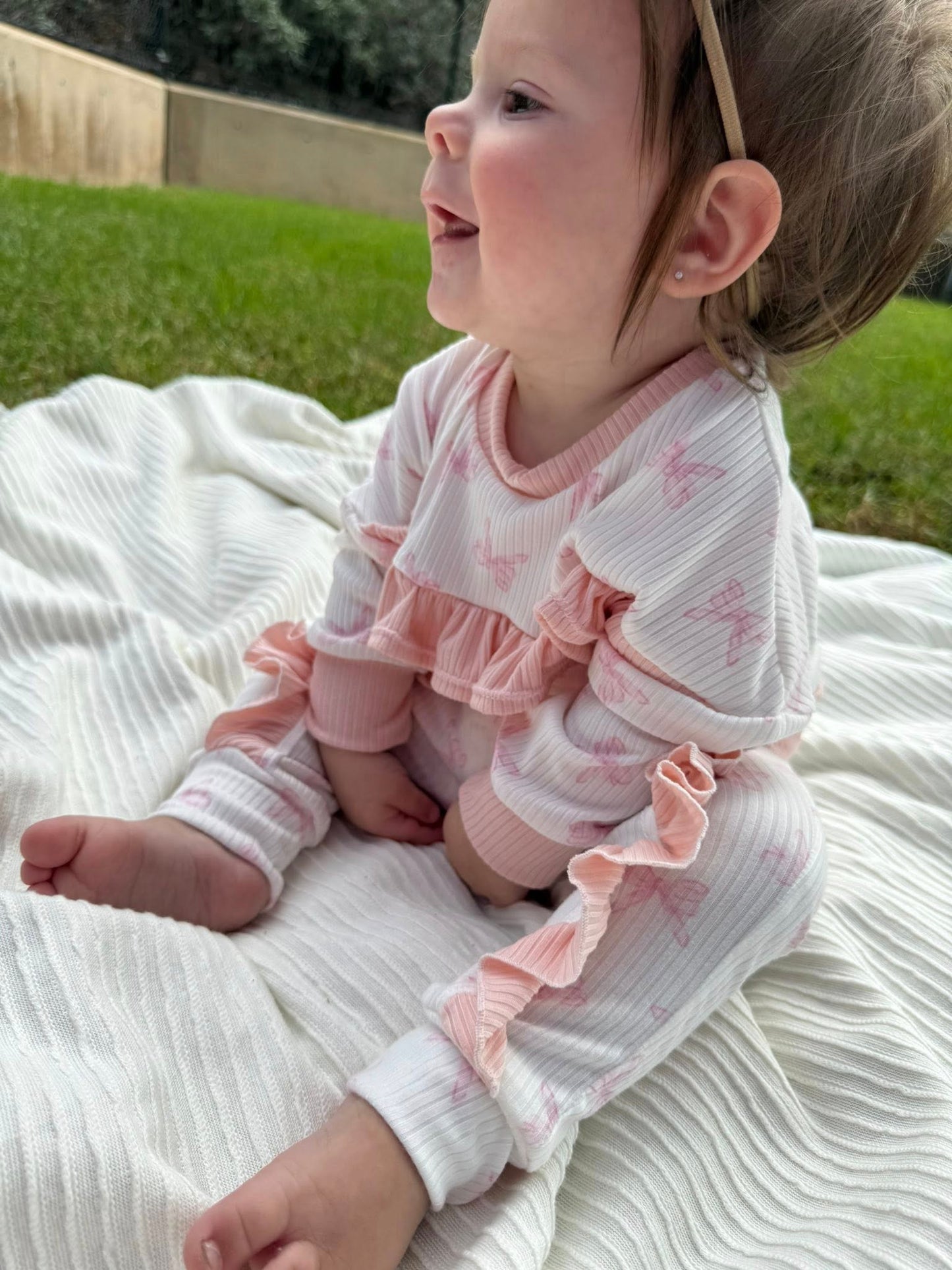Baby Ophelia Ruffle Joggers PDF