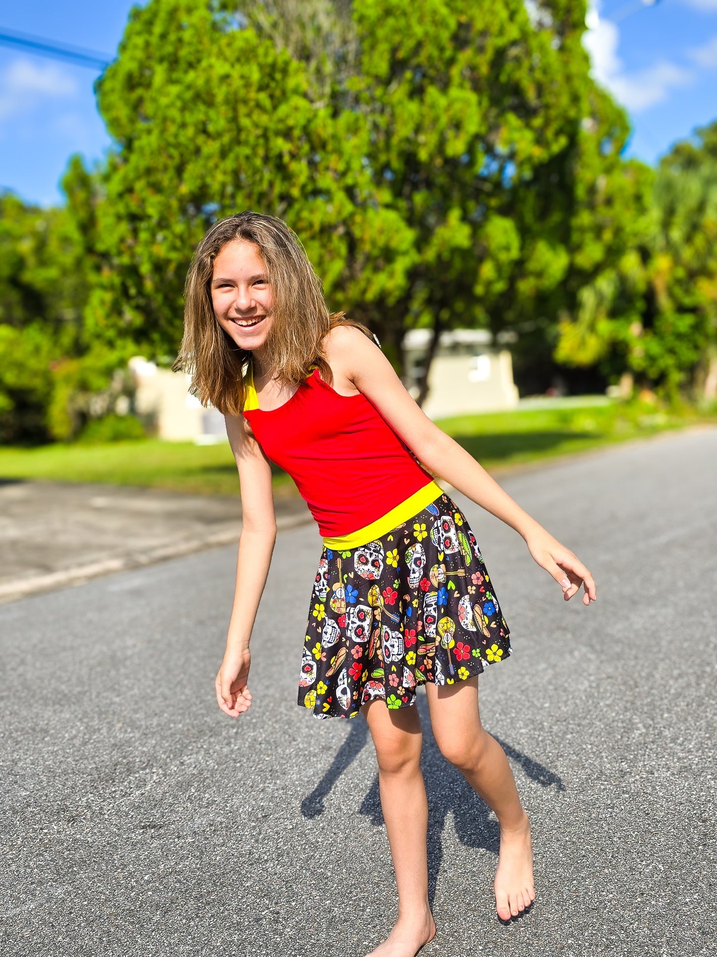 Youth Lovelyn Dress/Romper PDF