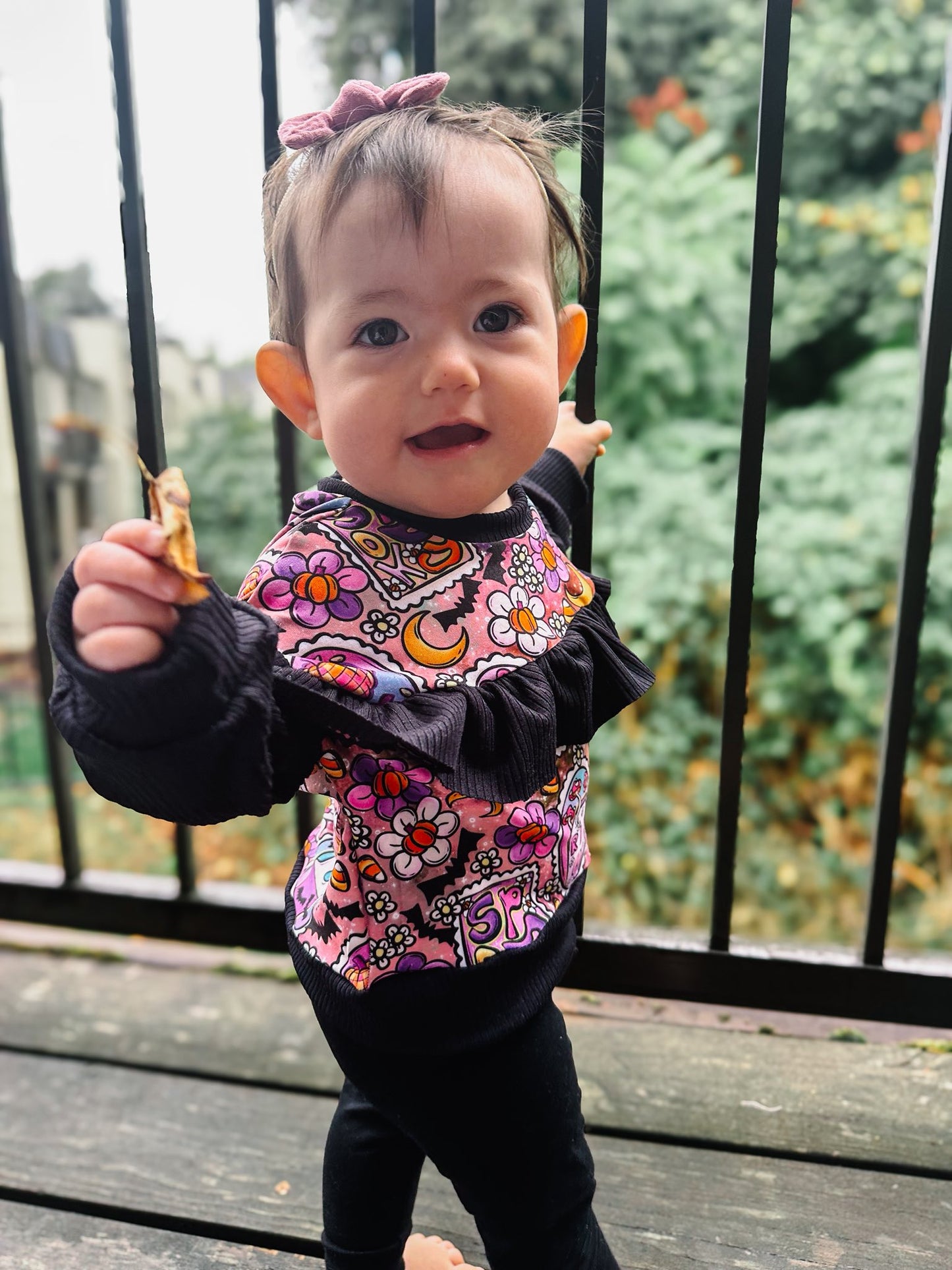 Baby Dakota Ruffle Dolman PDF