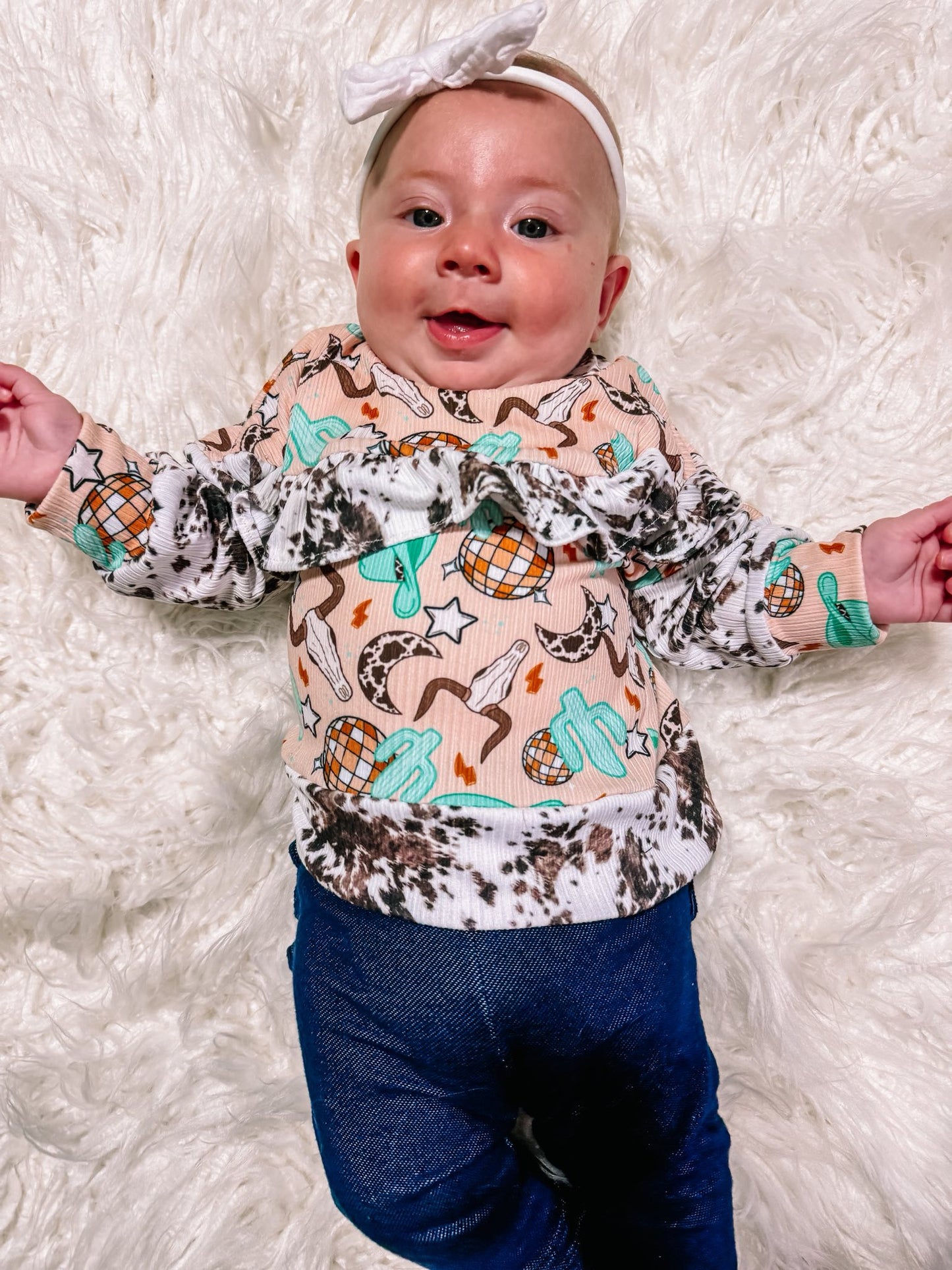 Baby Dakota Ruffle Dolman PDF