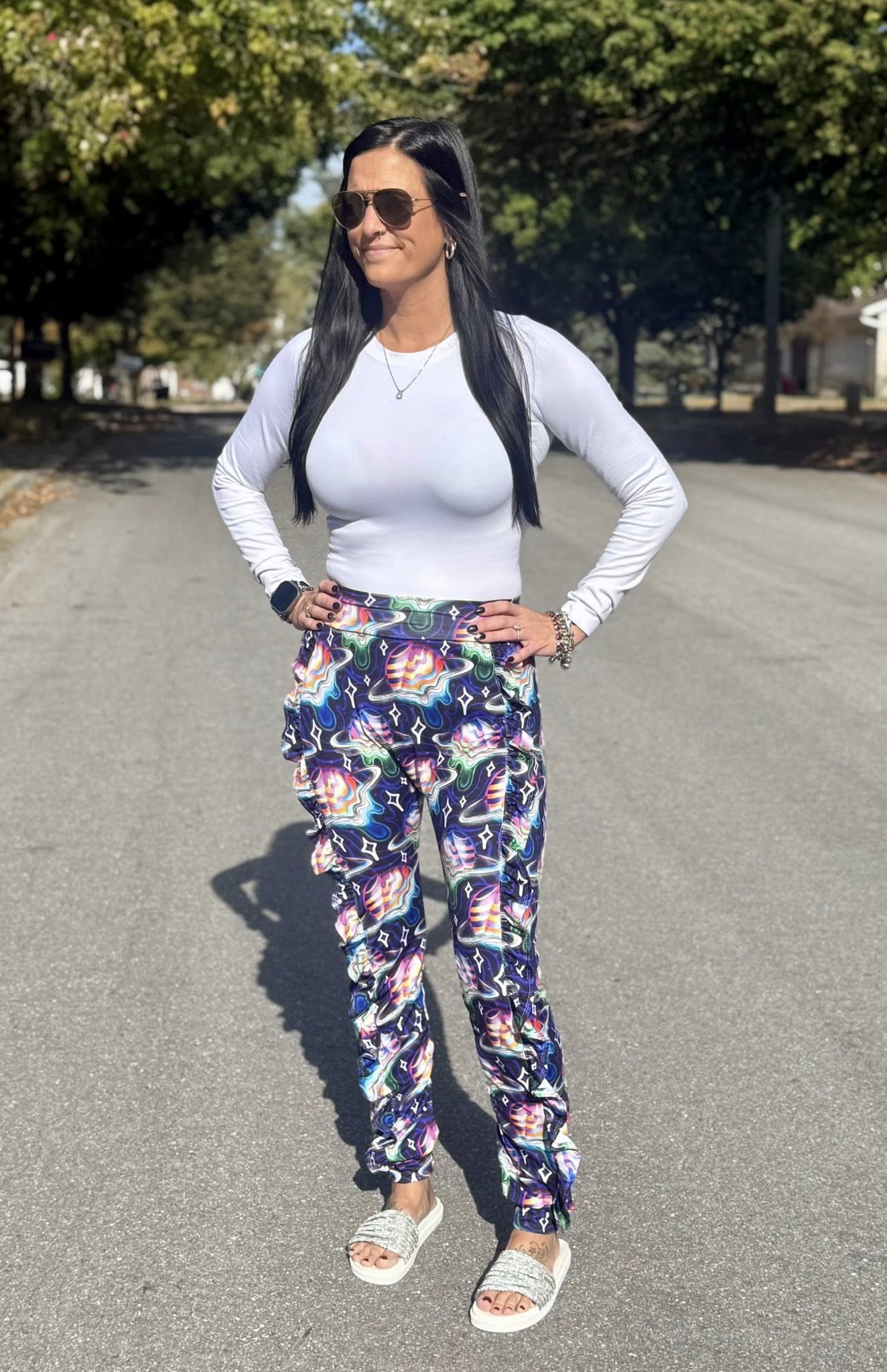 Youth Ophelia Ruffle Joggers PDF