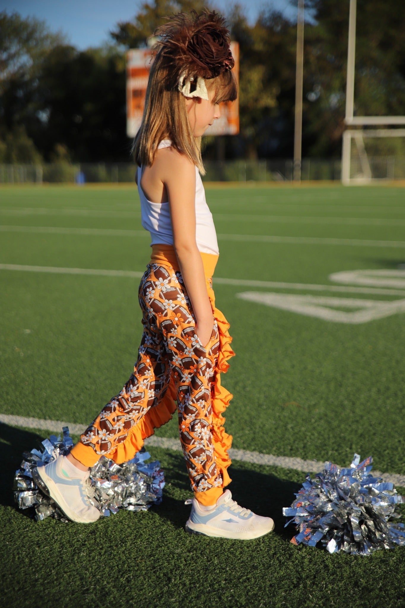 Youth Ophelia Ruffle Joggers PDF