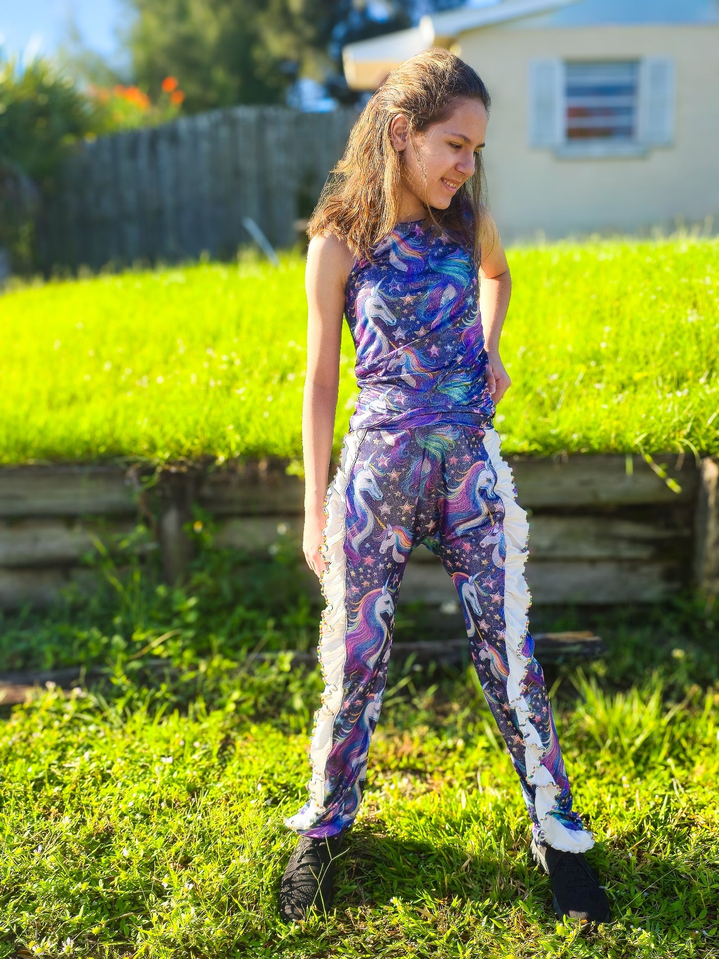 Youth Ophelia Ruffle Joggers PDF