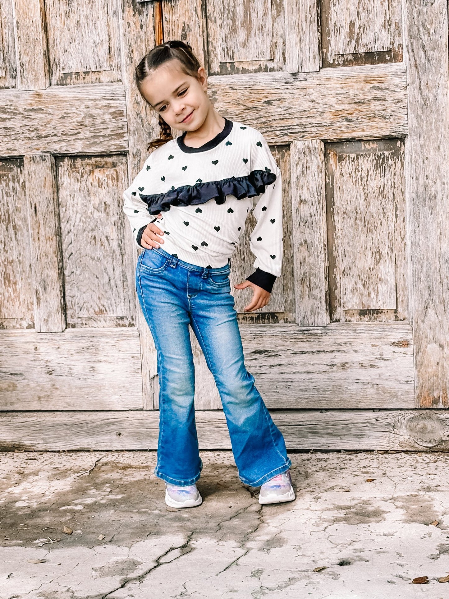 Youth Dakota Ruffle Dolman PDF