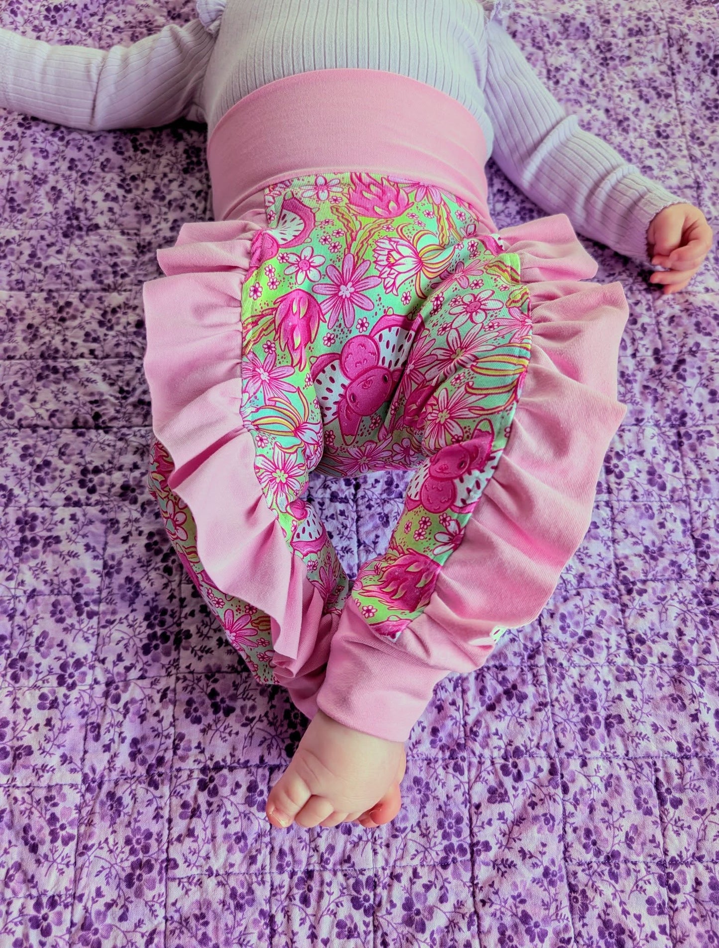 Baby Ophelia Ruffle Joggers PDF