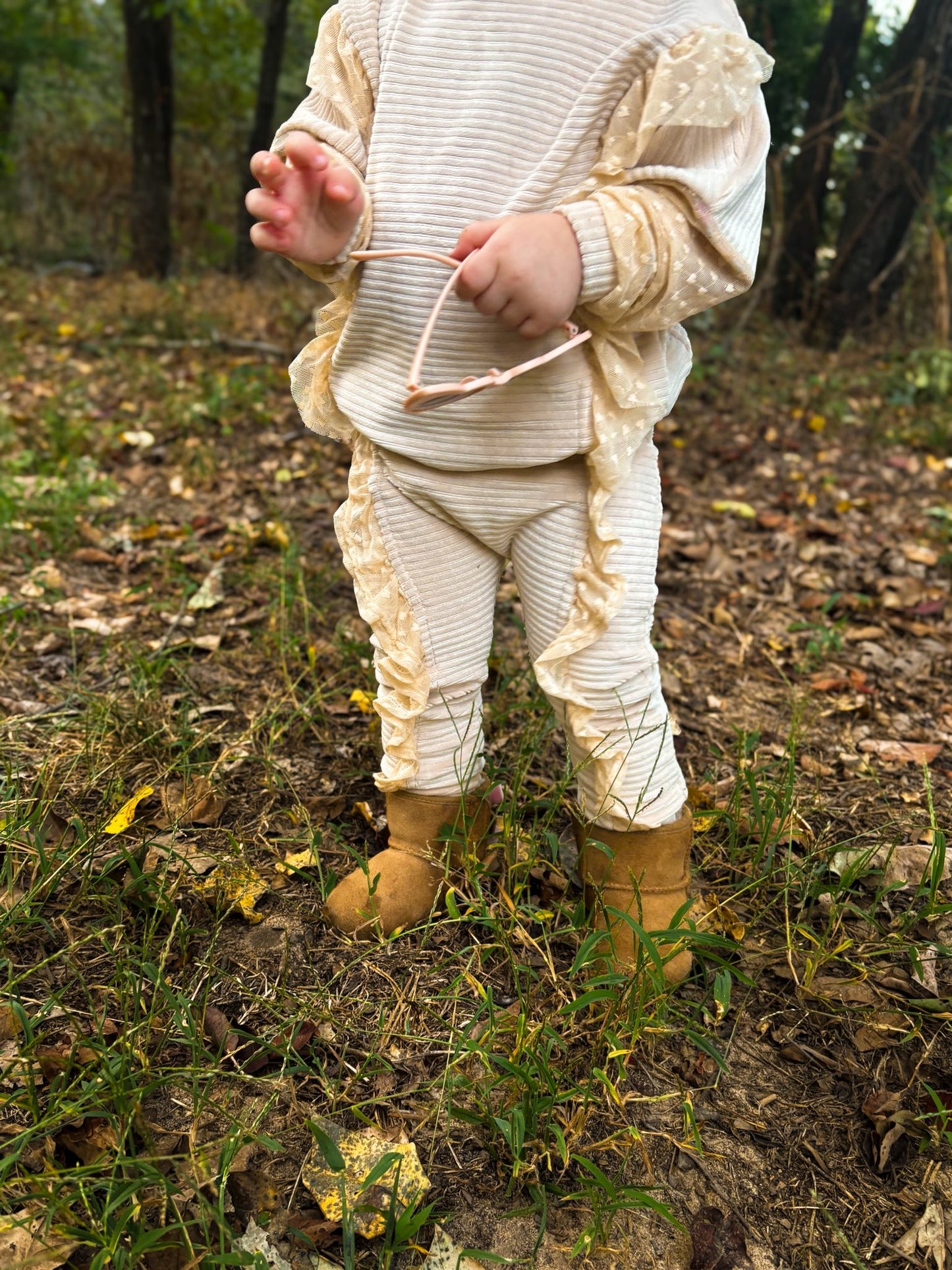 Baby Ophelia Ruffle Joggers PDF