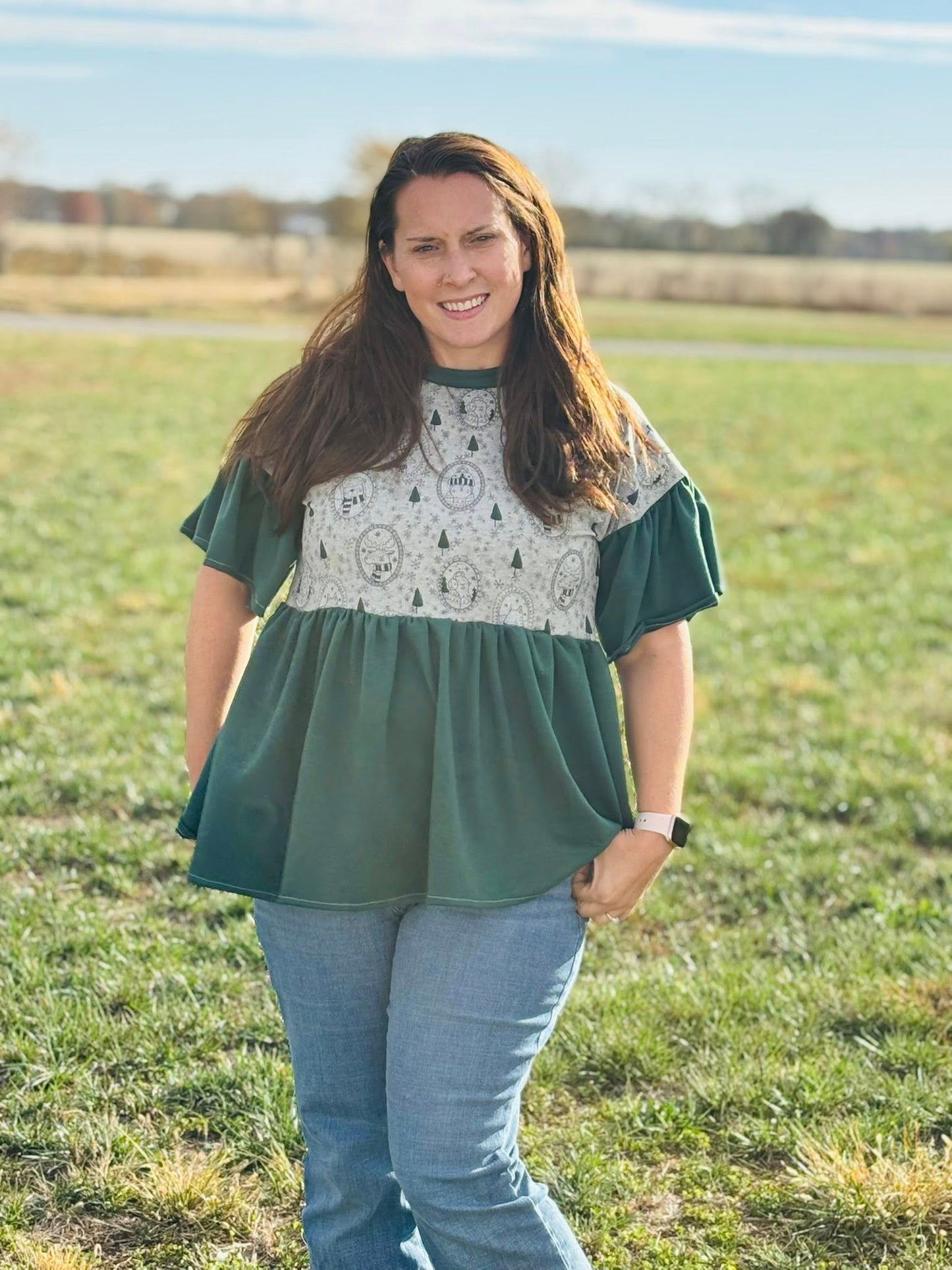 Mommy Brynn Ruffle Top PDF