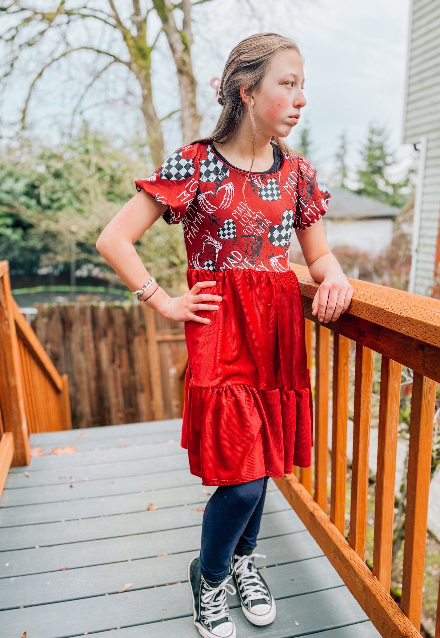 Youth Yvonne Peplum/Dress PDF