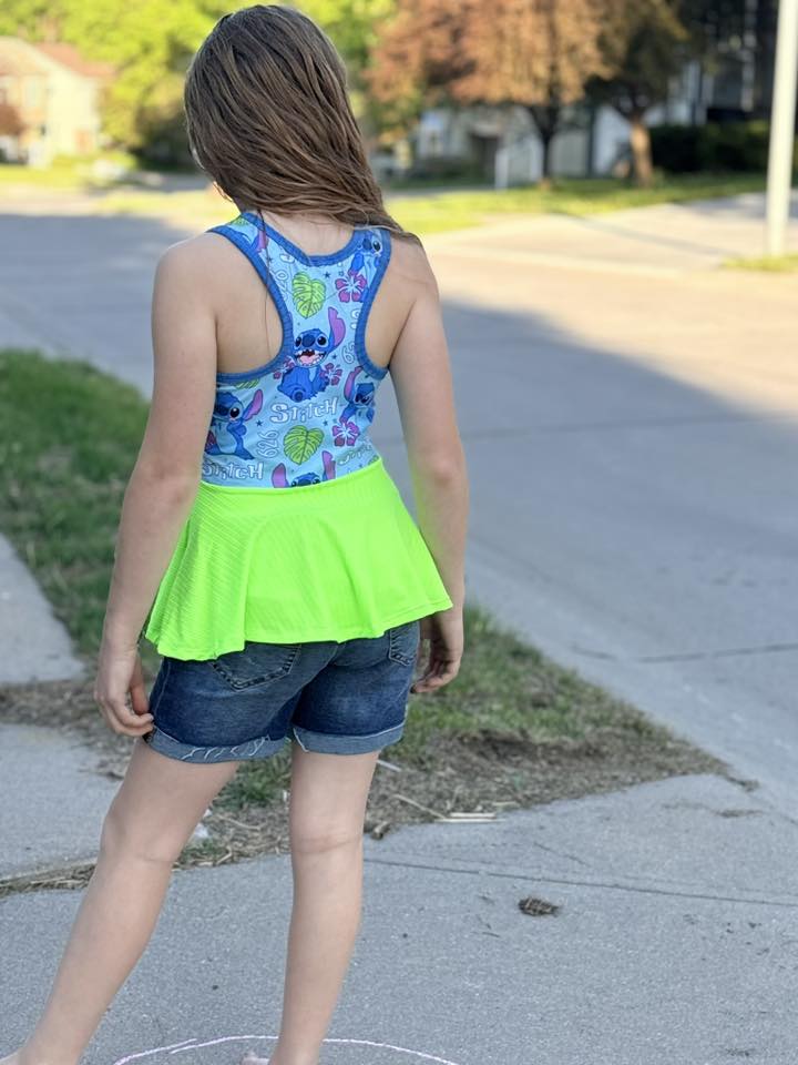 Youth Kelsey Peplum & Dress PDF