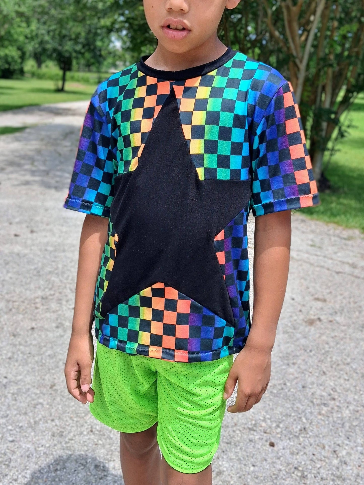 Youth Sirius Colorblock Tee PDF