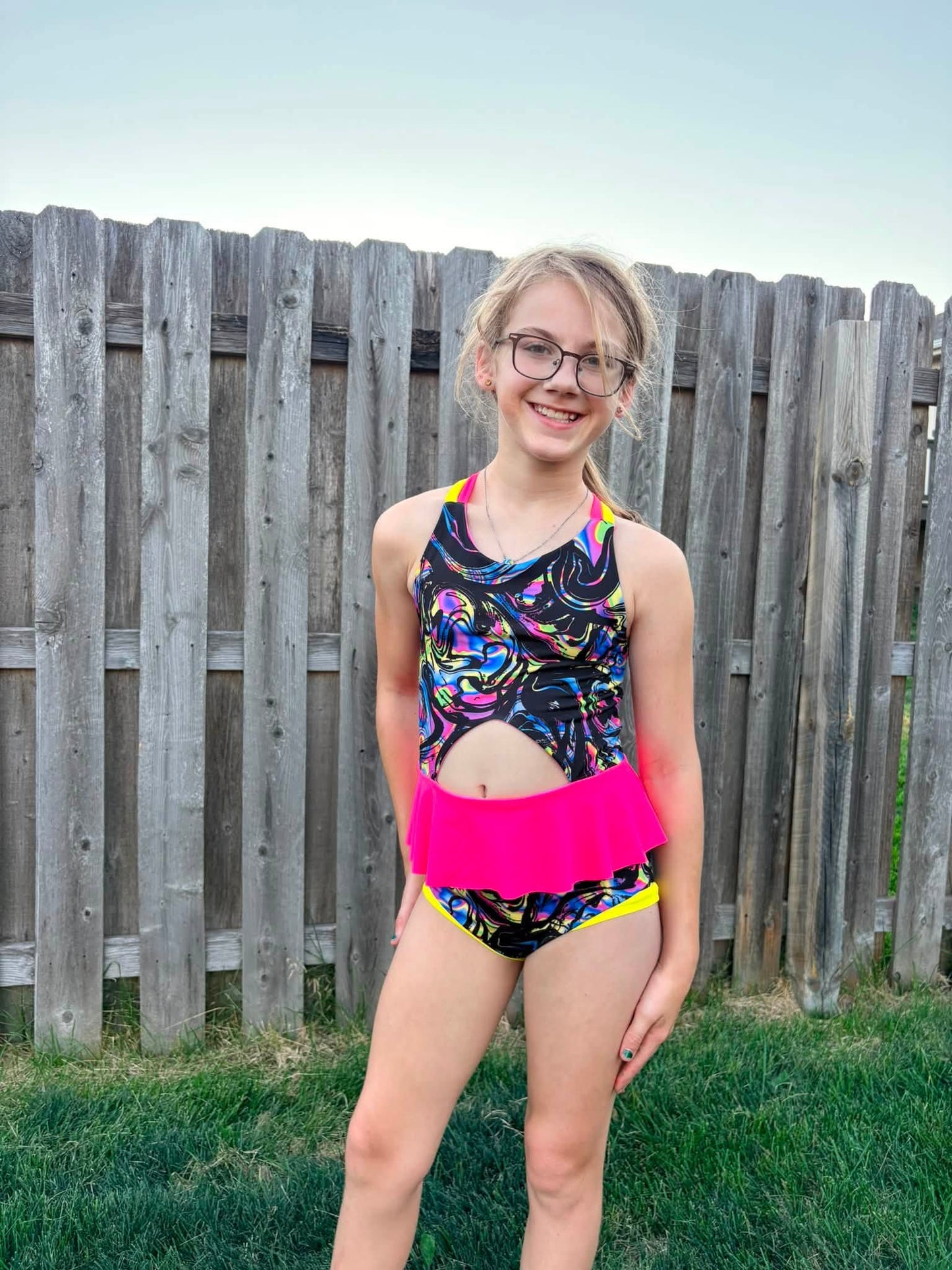 Youth Capri Swimsuit PDF