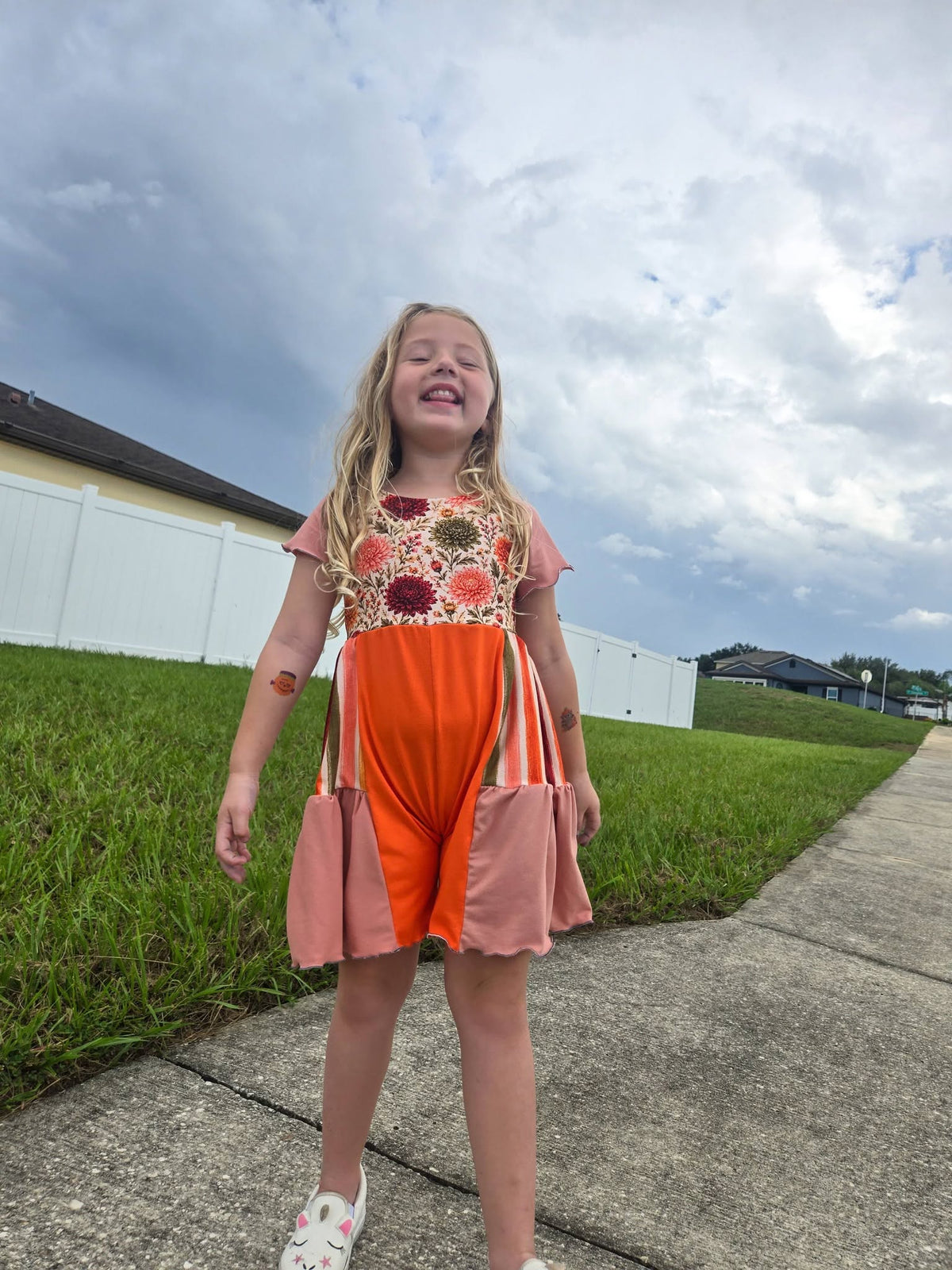 Youth Lilliann Romper PDF