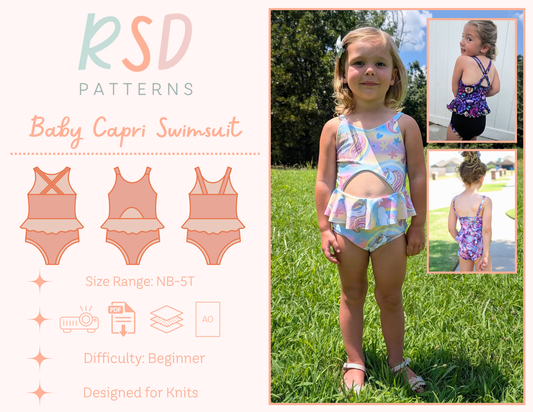 Baby Capri Swimsuit PDF