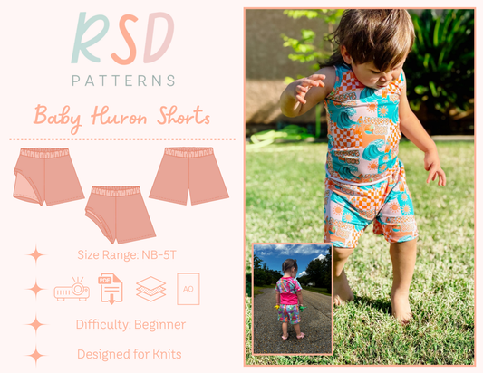 Baby Huron Swim Shorts PDF