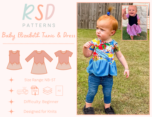 Baby Elizabeth Tunic & Dress PDF