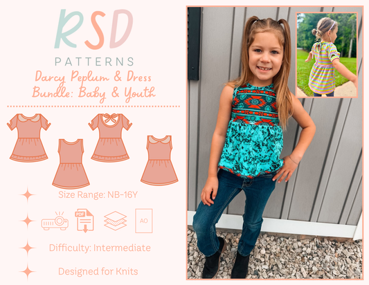 Baby & Youth Darcy Peplum & Dress Bundle PDF