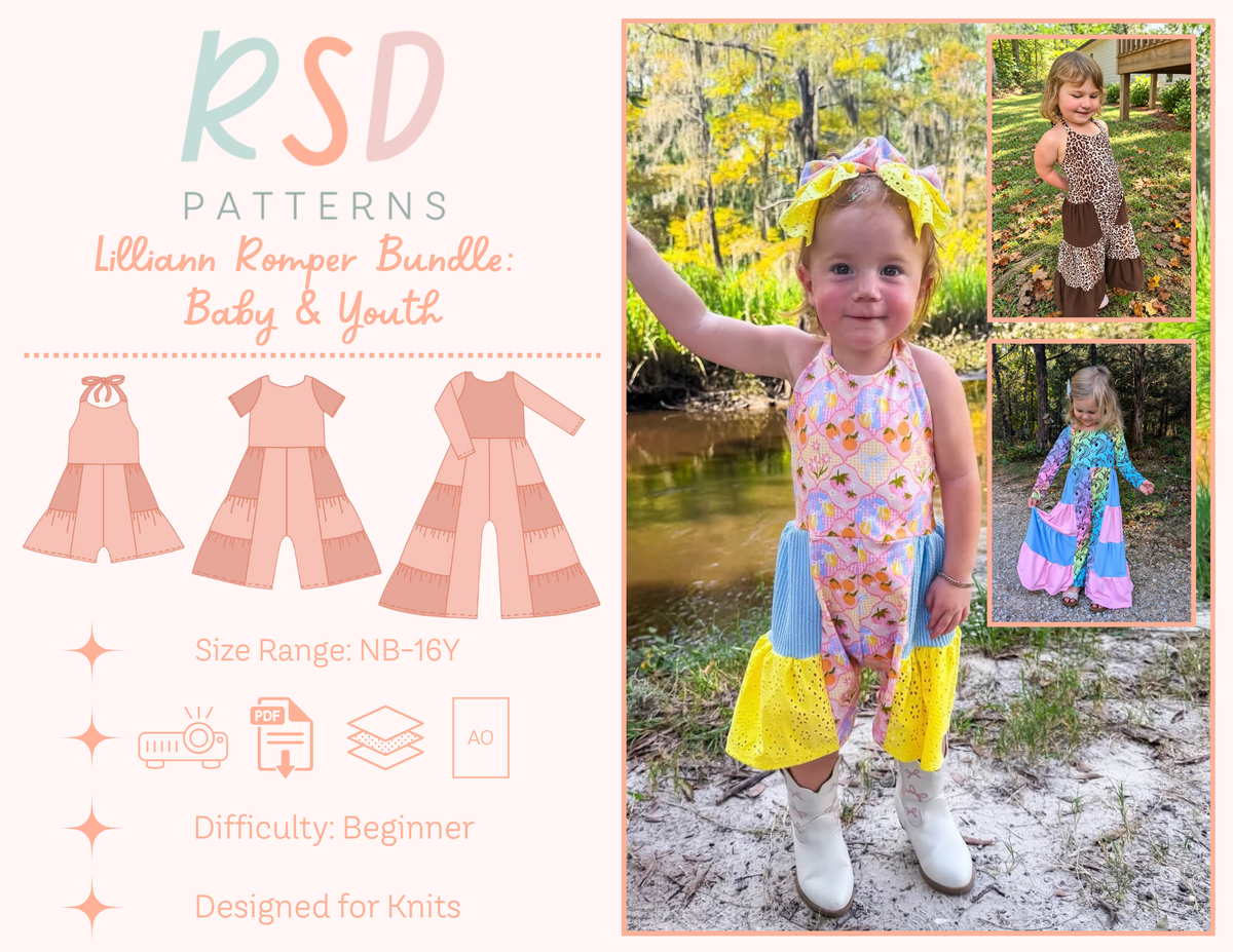 Baby & Youth Lilliann Romper Bundle PDF