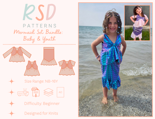 Baby & Youth Mermaid Set Bundle PDF