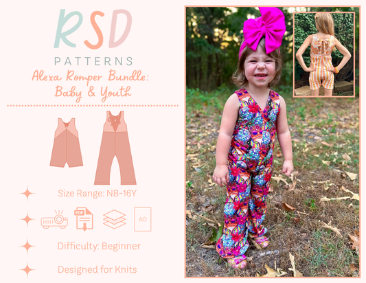 Baby & Youth Alexa Romper Bundle PDF