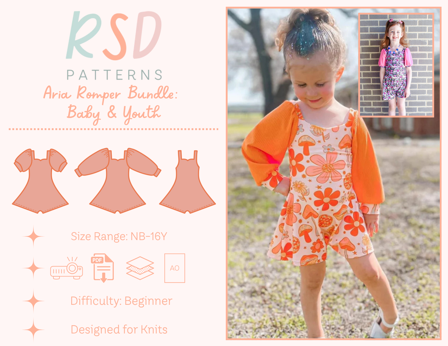 Baby & Youth Aria Romper Bundle PDF