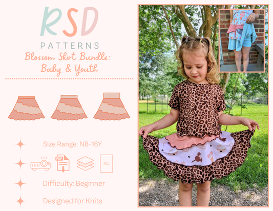 Baby & Youth Blossom Skirt Bundle PDF