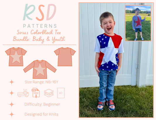 Baby & Youth Sirius Colorblock Tee Bundle PDF
