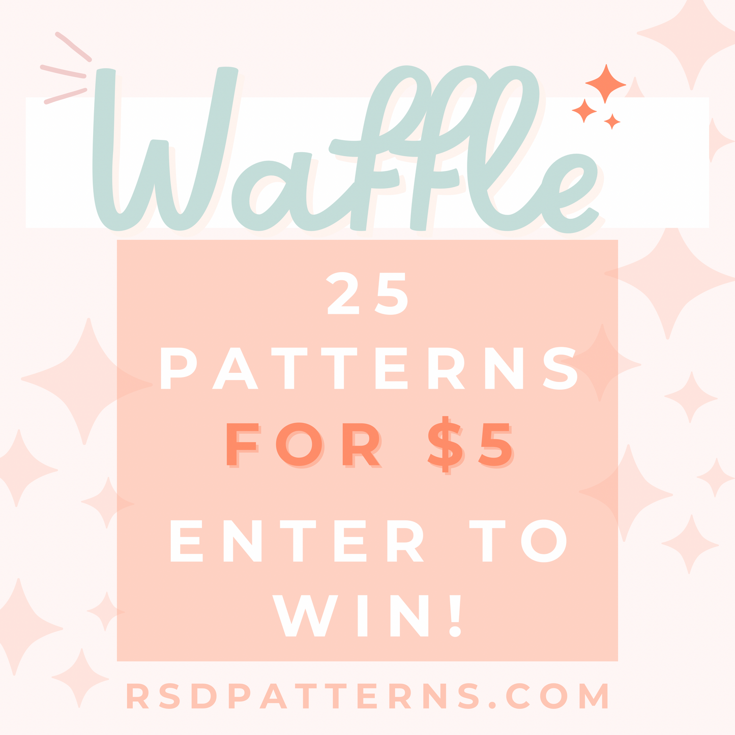 25 PATTERN BUNDLE WAFFLE