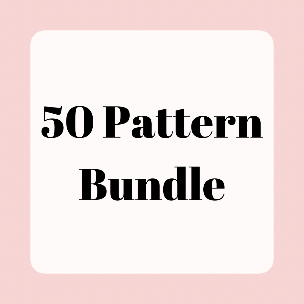 50 Pattern Bundle (READ DESCRIPTION)