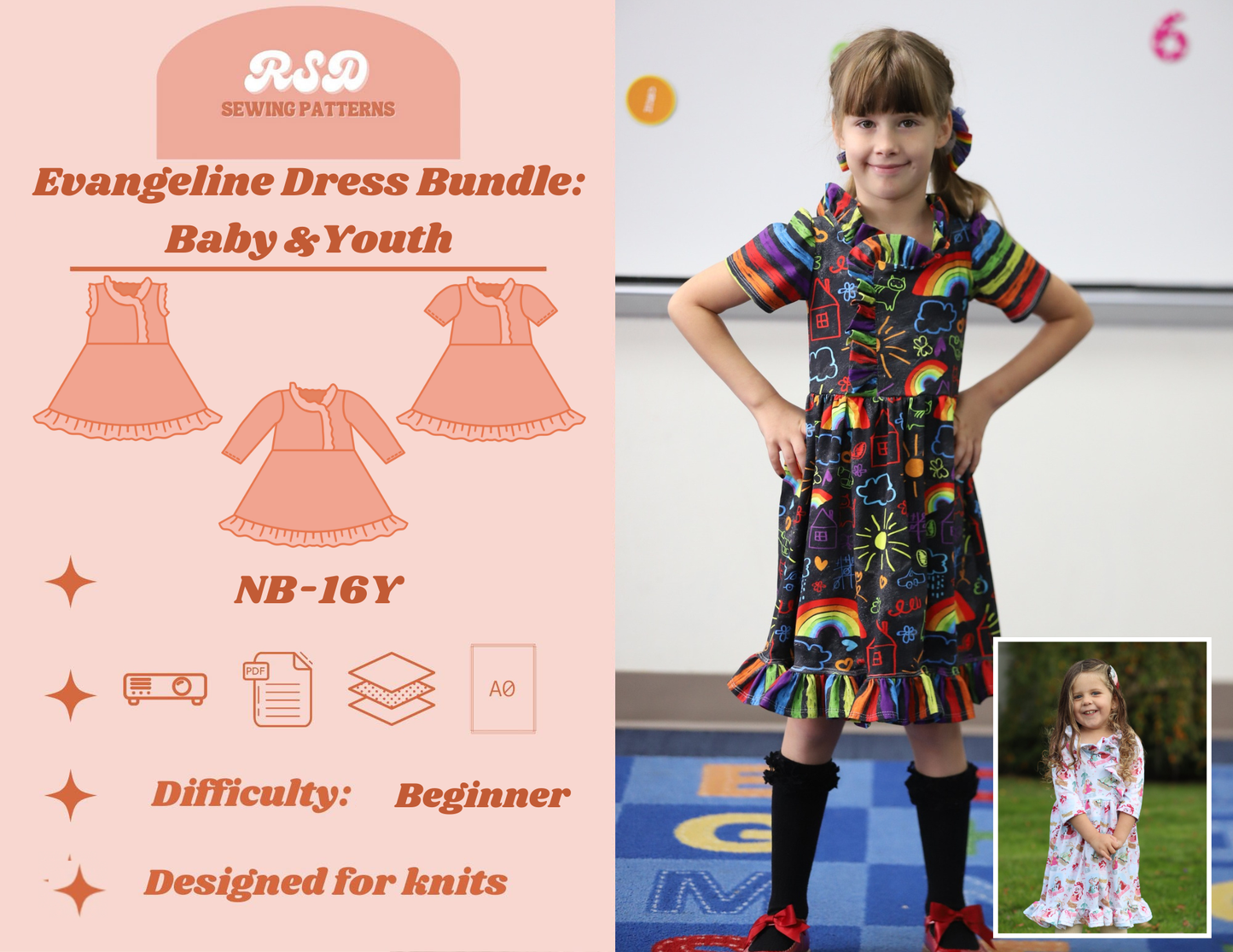 Baby & Youth Evangeline Dress Bundle PDF