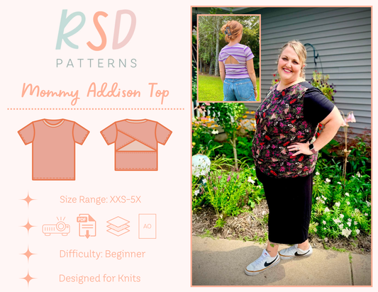 Mommy Addison Top PDF