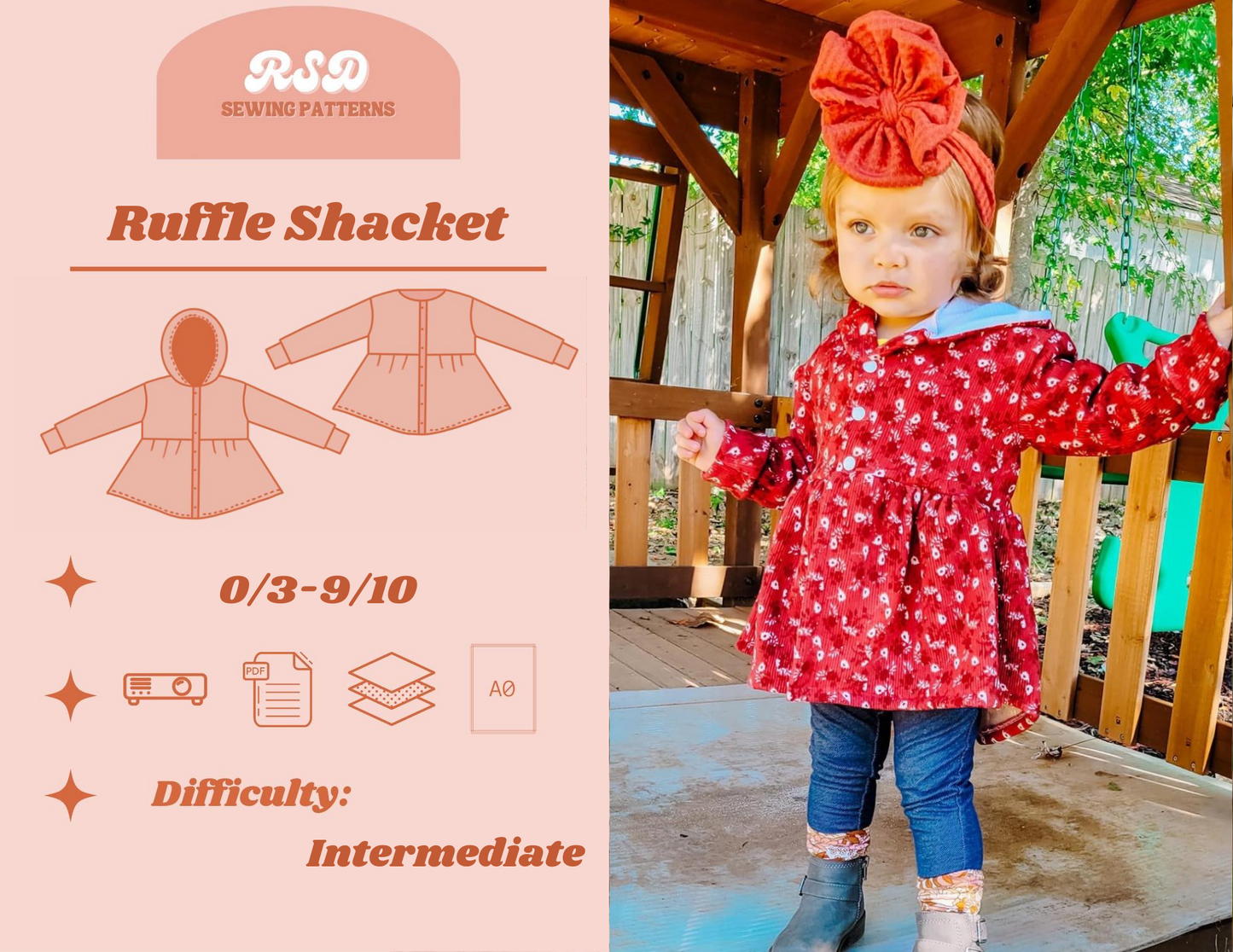 Ruffle Shacket PDF