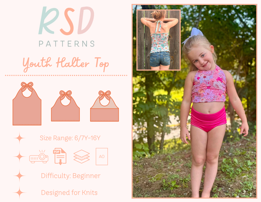 Youth Halter Top PDF