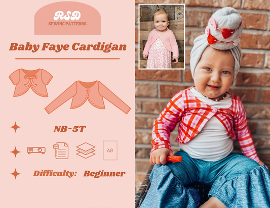 Baby Faye Cardigan PDF