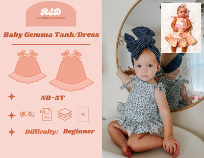 Baby Gemma Tank/Dress PDF