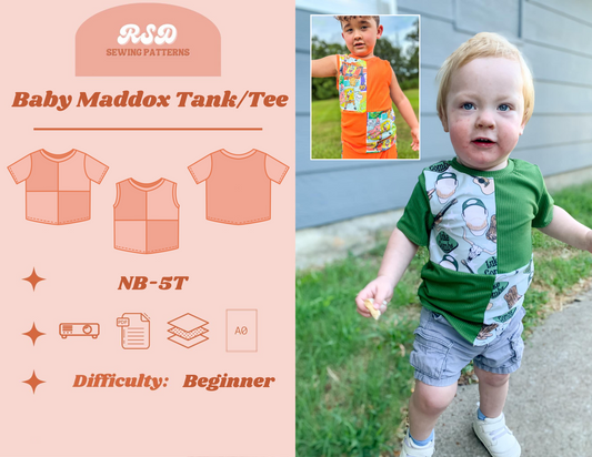 Baby Maddox Tank/Tee PDF